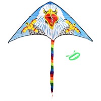Змей воздушный BOYSCOUT 130х62 см, шнур 30 метров 3 вида 61483