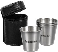 Набор стопок BOYSCOUT 4*30мл, в чехле 61114