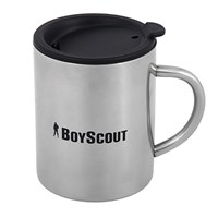 Термокружка BOYSCOUT 360 мл, с крышкой, нержавеющая сталь 61137