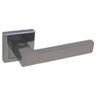 Ручка DUET дверная PLATINUM COLLECTION H-0742BN черный никель