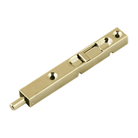 Шпингалет DUET FB-02-110-G (золото) торцевой