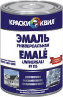 Эмаль КВИЛ РасКрас алкидная для пола крас.кор 2,8кг