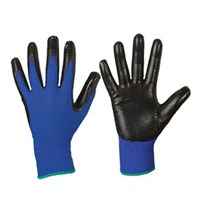 Перчатки МАКО универсальные Micro Grip 10/X вязаные из нейлона с нитрильным покрытием 951210