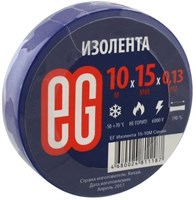Изолента ЕВРОГАРАНТ ПВХ 15-5м. синий