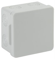 Коробка ЭРА распаячная о/у 80х80х50мм без гермовводов 7вх IP54 1508