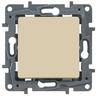Выключатель LEGRAND Etika 10АX на винтах (слоновая кость) 672301