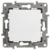Переключатель LEGRAND Etika 10A винты (белый) 672205