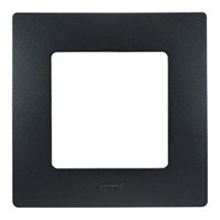 Рамка LEGRAND Etika 1 пост. (антрацит) 672581