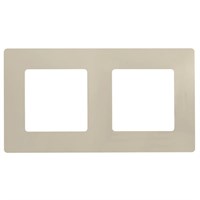Рамка LEGRAND Etika 2 пост. (слоновая кость) 672512