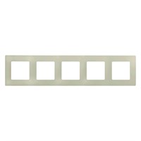 Рамка LEGRAND Etika 5 пост. (слоновая кость) 672515