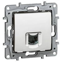 Розетка LEGRAND Etika RJ11 (белый) 672240