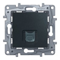 Розетка LEGRAND Etika RJ45 5E UTP (антрацит) 672641