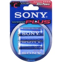 Батарейка SONY LR14 Alkaline Stamina Plus C 2шт AM2B2D