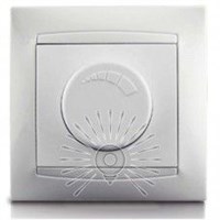 Реостат MONO 800W механизм+регулятор белый