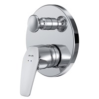 Смеситель AM.PM для ванны и душа Gem монтируемый в стену,хром F9085000