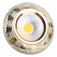Спот MR16 YS7003 MARBLE+GOLD GU5,3 143-15872