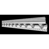 Плинтус ГЛАНЦЕПОЛ потолочный GP-47 118*122 (1уп-9шт)