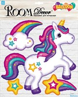 Элемент декоративный ROOM DECOR Единорог PLA 3006