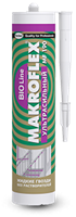 Клей монтажный MAKROFLEX Bioline MF 190 Турбо быстрый с пов. прочностью креп., картридж 400г белый