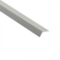 Угол GRACE ПВХ с тиснением Rico Moulding однотонный 20*20*2700 №103 (серый)