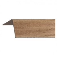 Угол GRACE ПВХ с тиснением Rico Moulding текстурный 20*20*2700 №111 (бук темный)