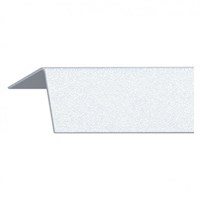 Угол GRACE ПВХ с тиснением Rico Moulding однотонный 40*40*2700 №110 (белый )