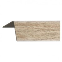 Угол GRACE ПВХ с тиснением Rico Moulding текстурный 20*20*2700 №130 (бук благородный)
