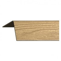Угол GRACE ПВХ с тиснением Rico Moulding текстурный 20*20*2700 №165 (дуб коньячный)