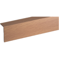Уголок GRACE ПВХ арочный RICO moulding 10*20*2700 №111 (Бук темный)