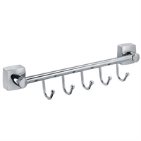 Планка 5 крючков KVADRO FX-61305В-5