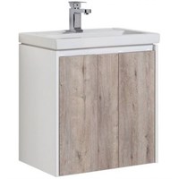 Тумба AQUANET Клио 60 белый Дуб Кантри