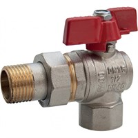 Кран FADO угловой с американкой PN40 20 3/4'' KU2