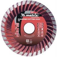 Диск MATRIX PREMIUM алмазный отрезной Turbo, 230*22,2мм, сухая резка 73183
