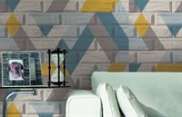Обои EURO DECOR Real Kirpichi декор 9050-05 виниловые 1,06*10,05м (1упак-6рул)