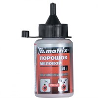 Порошок MATRIX меловой красный для разметочных шнуров 50гр 84857