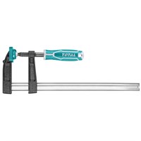Струбцины TOTAL тип F 50x150 мм 170KGS Толщ. и шир. 5X15мм резьба 11мм THT1320501