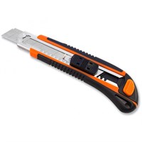 Нож ВИХРЬ 18 мм , двухкомпонентный корпус, автоматический фиксатор 73/10/10/4