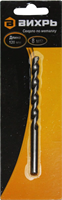 Сверло ВИХРЬ по бетону 8*120 цилиндрический хвостовик