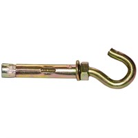 Болт СТРОЙБАТ анкерный с крюком 8*45 (3шт) 13935/4725451