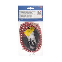 Веревка СТРОЙБАТ эластичная 8*1000мм с пласт. крюками Suki 16119/3821270