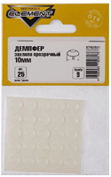 Демпфер СТРОЙБАТ fix-o-mol звукопогл.самокл.белая(24шт) 24648/3566411