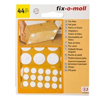 Пункт СТРОЙБАТ fix-o-moll фетр.самокл.круглый коричневый(40шт) 24578/3566375