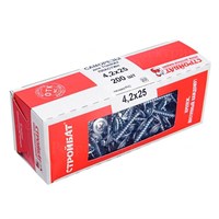 Саморезы СТРОЙБАТ для тонк.пластин оц. 4,2х25 (200шт) 7508/2640204