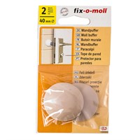 Стопор СТРОЙБАТ для двери fix-o-moll настенный самокл. d40мм бежевый (2шт) 24683/3566635