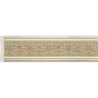 Багет интерьерный Эрмитаж W1080-4/937/W80(2)P-937 Бордюр 80-44 Пальметта цв. Платина/28