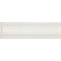 Багет интерьерный Эрмитаж W1080-3/W25/W80M-W25 Бордюр 80-3 Меандр, цв. Слоновая кость/28