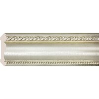 Багет интерьерный Антик 154-937, Карниз 107, цв. Платина/12