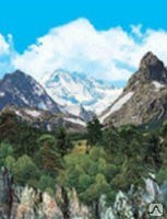 Панель интерьерная Горы АВС пластик 600*3000мм