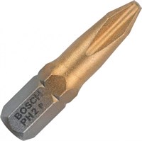 Биты BOSCH 10 БИТ 25мм PH2 TIN 2607001547