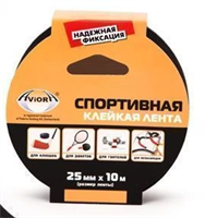 Лента AVIORA спортивная клейкая 25мм*10м арт.302-125